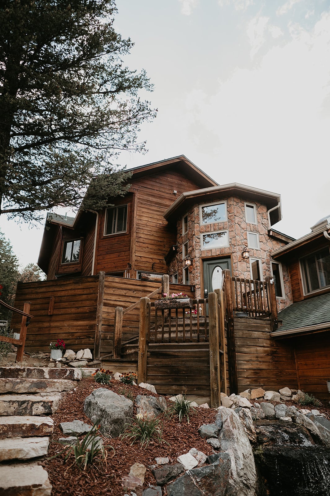 Juniper Lodge & Treehouses in Evergreen, Colorado.