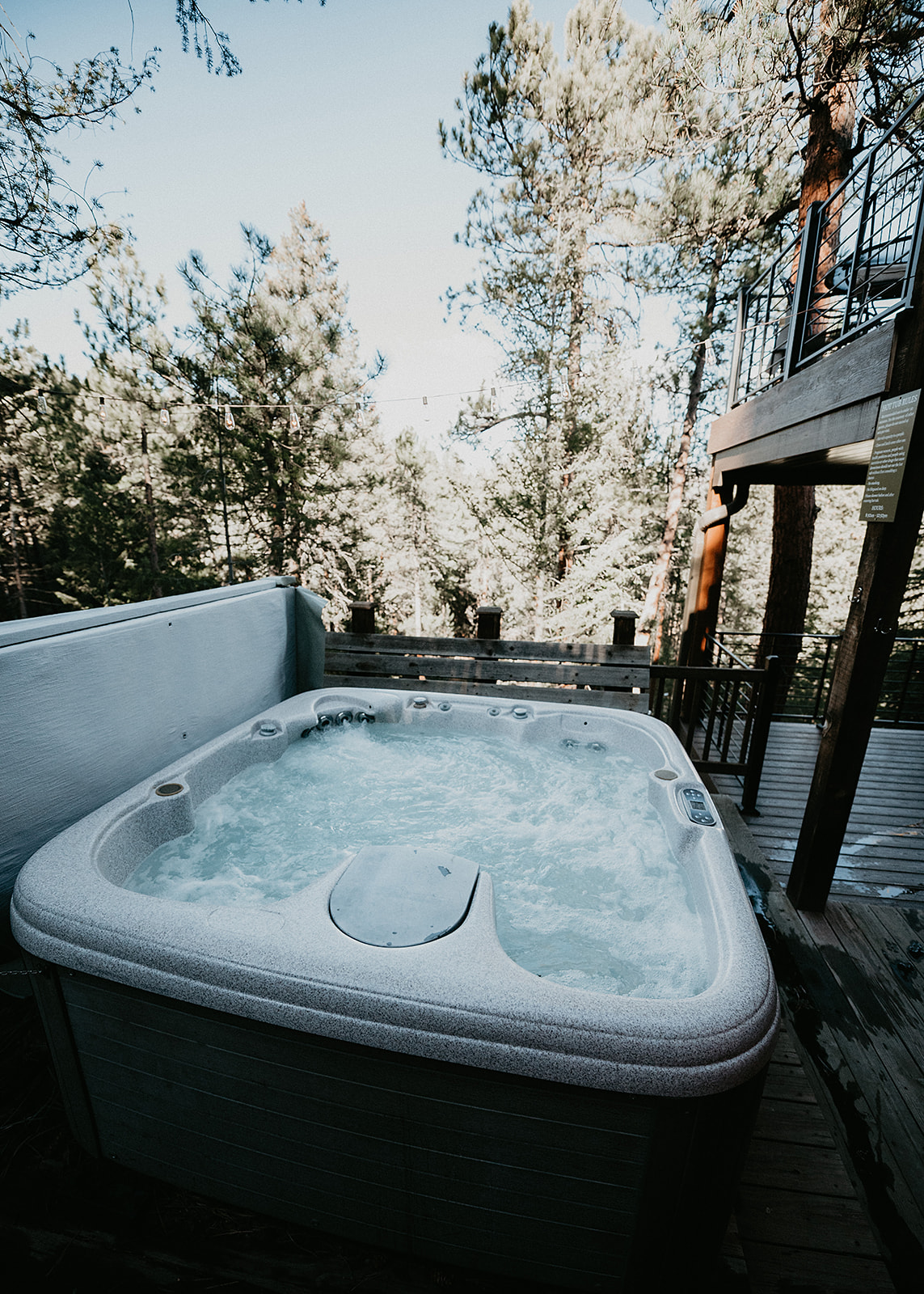 Ashley + Alea Hot Tub at Juniper Lodge & Treehouses